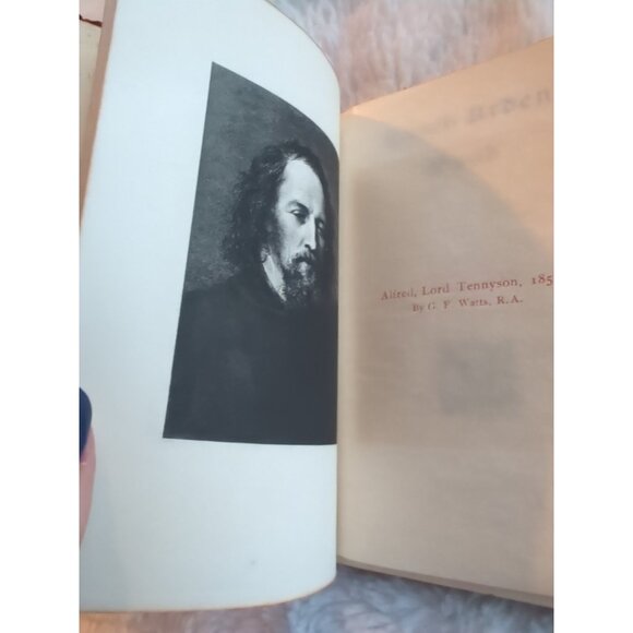 Enoch Arden And Maud Alfred Lord Tennyson Red Leather Putnams Sons Ariel Booklet - Picture 7 of 15